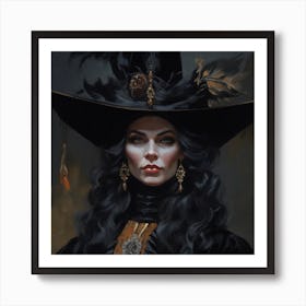 Witches Hat 3 Art Print