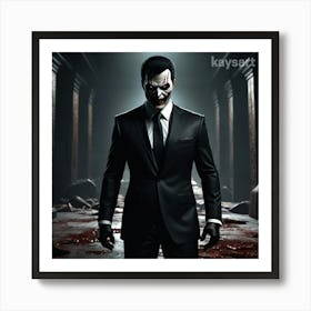 Man In A Suit 1 Art Print