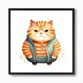 Cute Cat 1 Art Print