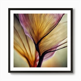 Abstract Flower Art Print