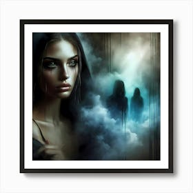 Dark Angel 2 Art Print