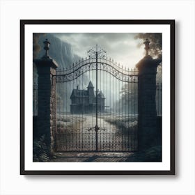 Gate To The Castle Art Print