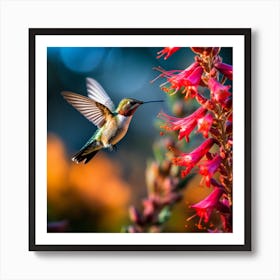 Hummingbird 4 Art Print