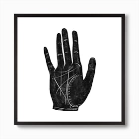 Fortune Hand 2 Art Print