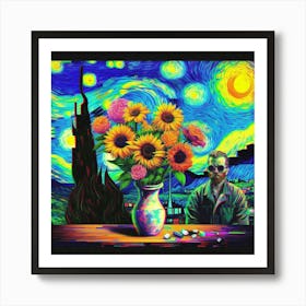 Vincent Van Gogh Wall art 2 Art Print