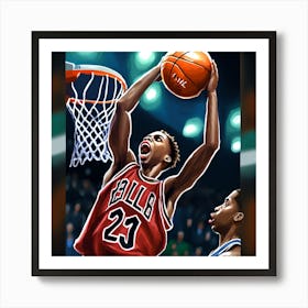 Chicago Bulls Art Print