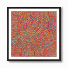 Abstract Painting 17 Art Print