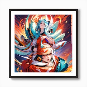 Chaotic Dream Art Print