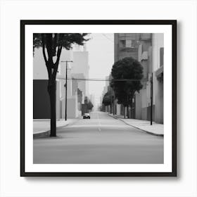 Empty Street Art Print