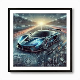 Mclaren P1 199 Affiche