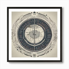 Map Of The Universe Art Print