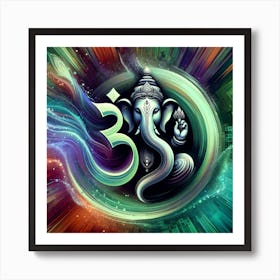 Ganesha 20 Art Print