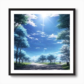 AnimeScene Art Print