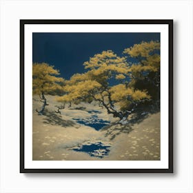 Landscape Photography In Style Anna Atkins (1) Art Print