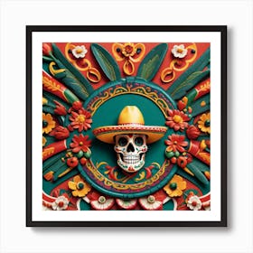 Day Of The Dead 42 Art Print