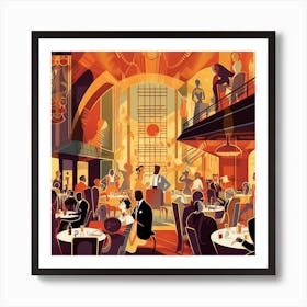 Night At The Opera 1 Art Print