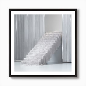 Fur Stairs Art Print