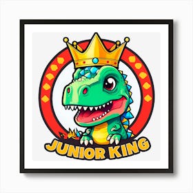 Junior King Art Print