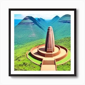 Monument Of Sri Lanka 5 Art Print