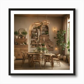 Dining Room Art Print