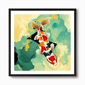 Koi Fish 68 Art Print