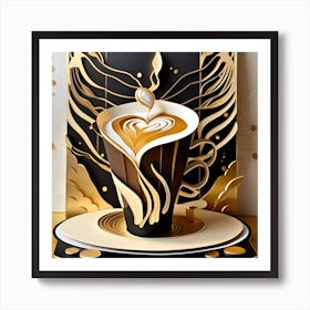 Coffee Cup 4 Art Print