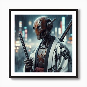 Robot Art Print