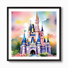 Cinderella Castle 50 Art Print