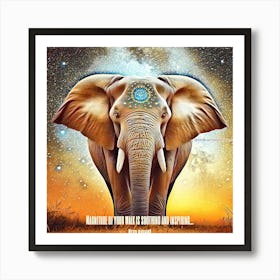 Magnitude of your walk  Art Print