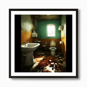 Bathroom - Bathroom Stock Videos & Royalty-Free Footage Art Print