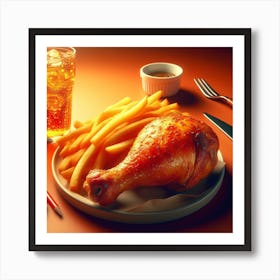 Chicken Food Restaurant22 Art Print