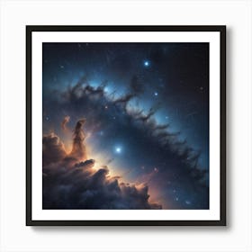 Nebula 10 Art Print