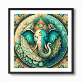 Ganesha 25 Art Print
