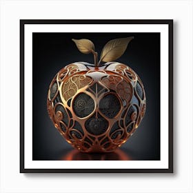 The glass apple an intricate design that adds to its exquisite appeal. 14 Art Print