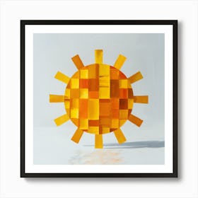 Abstract Sun 2 Art Print