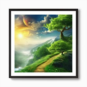 Tree In The Forest 14 Art Print