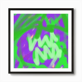 Abstract Painting 4 Art Print