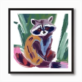 Raccoon 05 Art Print