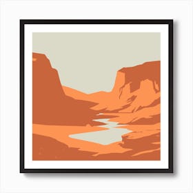 Valley Art Print