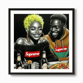 Supreme Couple 9 Art Print