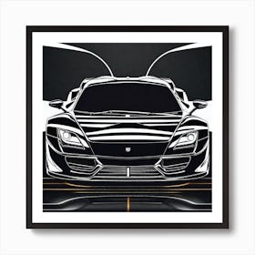 Mclaren P1 20 Art Print