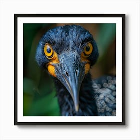 Black Stork 1 Art Print