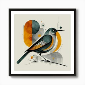 Bird On A Branch 2 Art Print