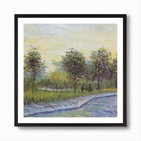 Van Gogh , L'Aube Art Print