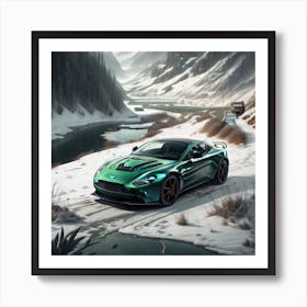 Aston Martin Vantage Art Print