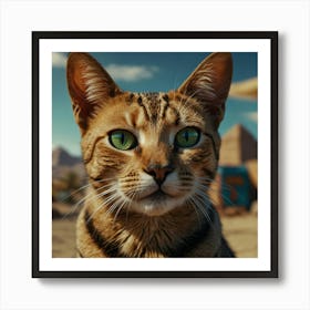 Egyptian Cat 1 Art Print