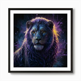 Lion 254 Art Print