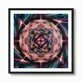 Abstract Psychedelic Art Art Print