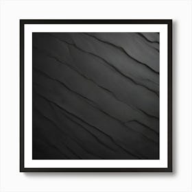 Abstract Black Background Art Print