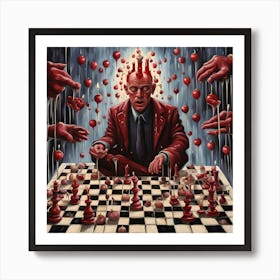 Chess Art Print